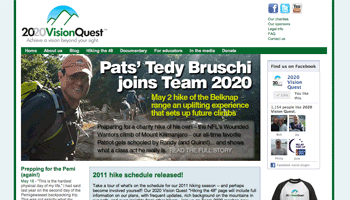 Screenshot of 2020visionquest.org